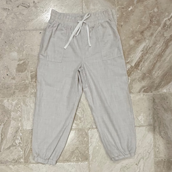 Loft Oat / Tan Joggers (Size M) - Picture 4 of 6